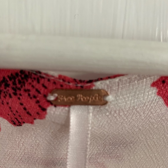 Free People women’s floral wrap dress - Picture 4 of 7